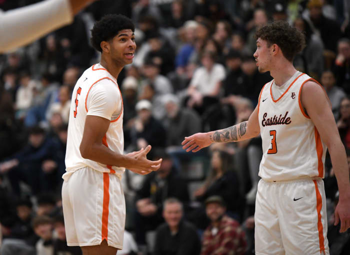 a Roosevelt vs Eastside Catholic boys basketball The Hardwood Invite final Portland Oregon December 20 2023 Taylor Balkom 18